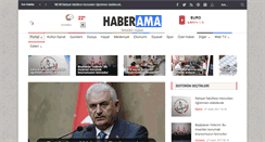 Desktop Screenshot of haberama.com